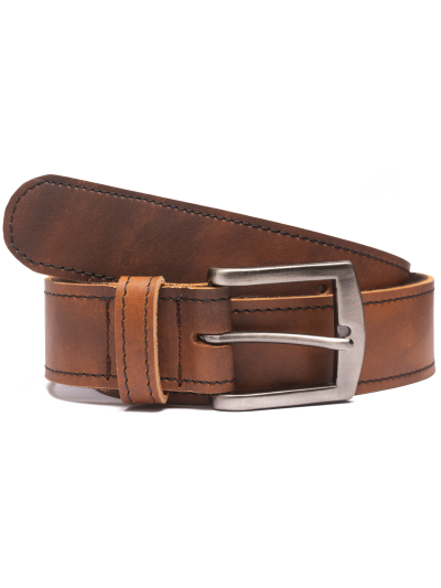 Trollfelsen Gewandung Ledergürtel Kaffeebraun